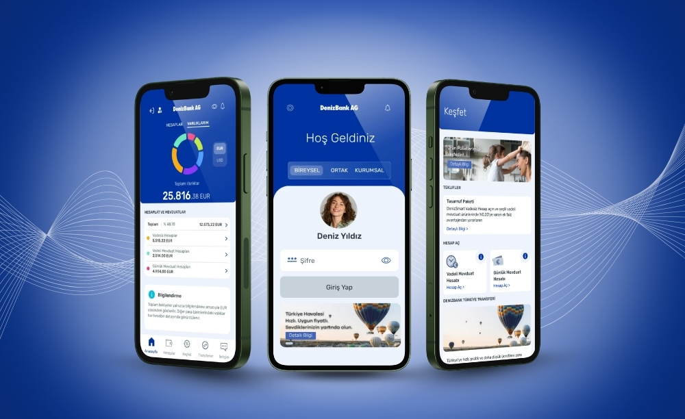 DenizMobile Uygulaması & İnternet Bankacılığı