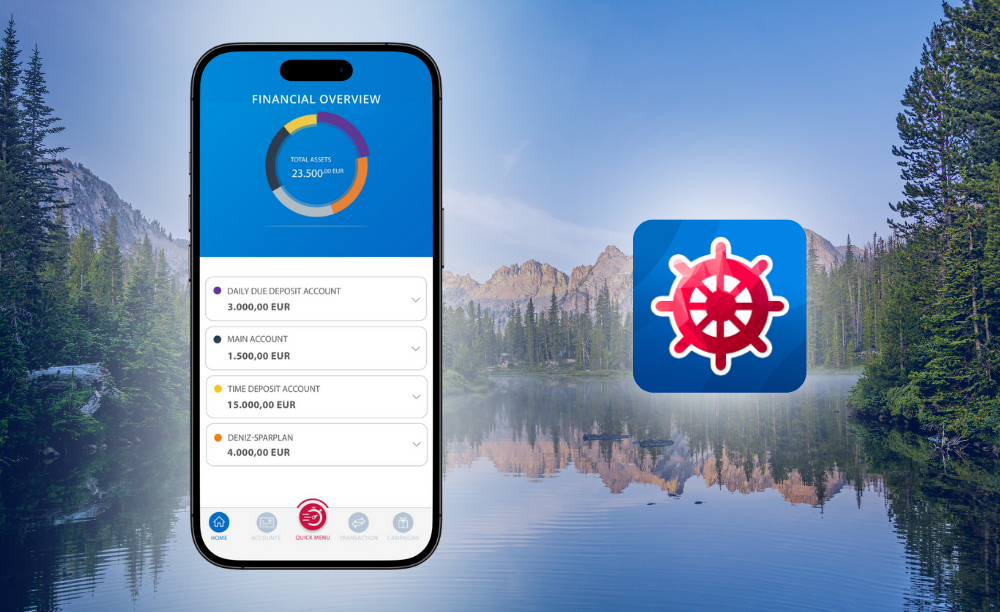 DenizMobile Banking App and App Icon
