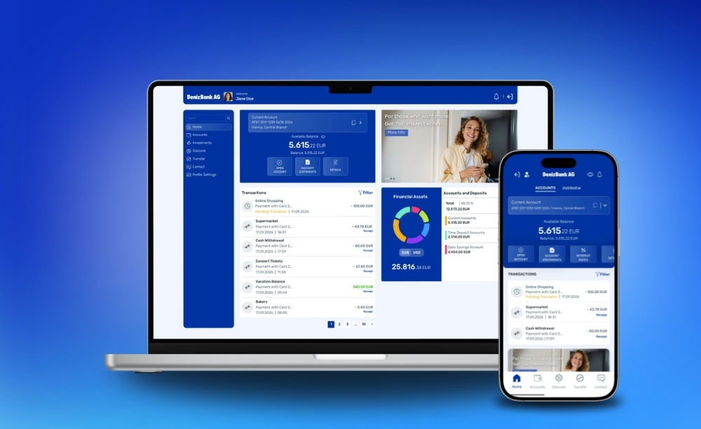 Internetbanking & DenizMobile DenizBank AG