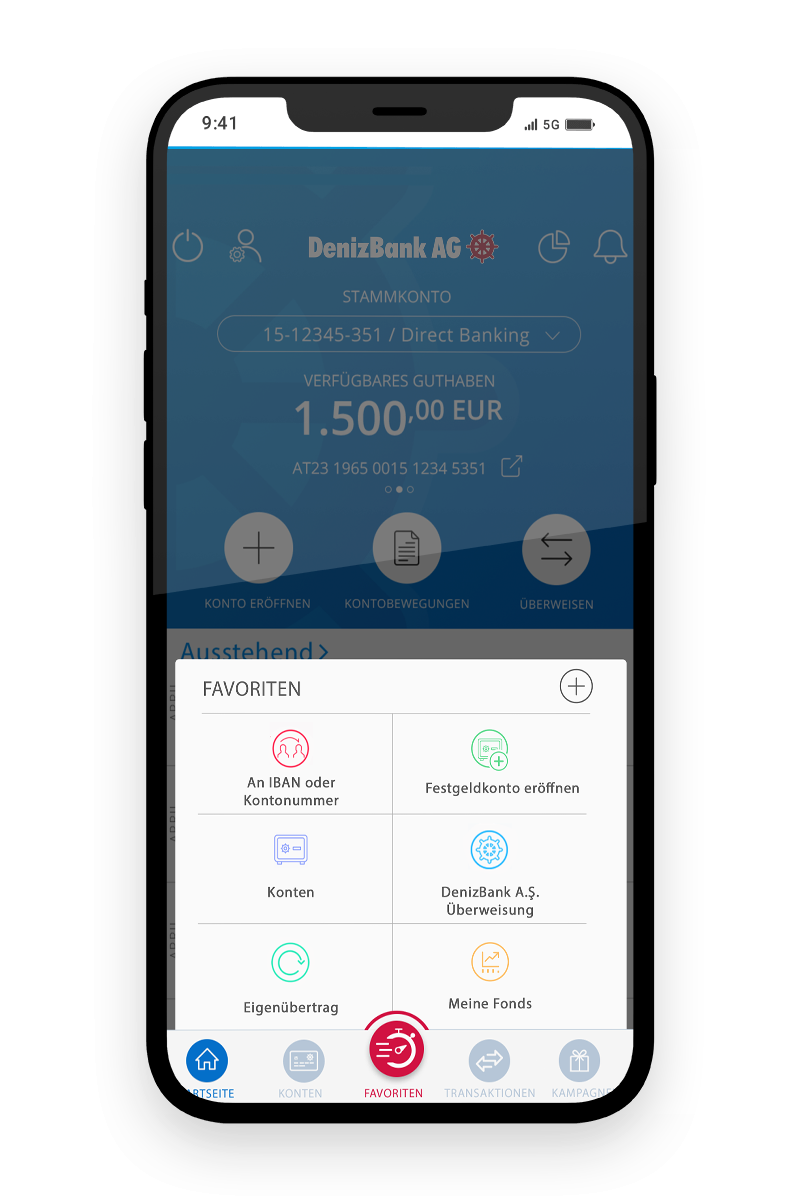 DenizMobile Personalisieren Sie Ihre App